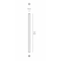 Zafferano Pencil Medium Lampada a LED Dimmerabile a Batteria