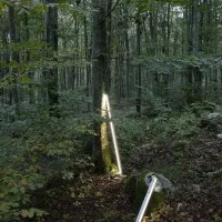 Zafferano Pencil Large Lampada a LED Dimmerabile a Batteria