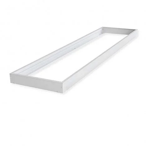Lampo KIT Cornice Bianca Per Pannello 1200x300mm LED Montaggio