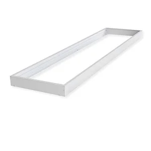 Lampo KIT Cornice Bianca Per Pannello 1200x300mm LED Montaggio
