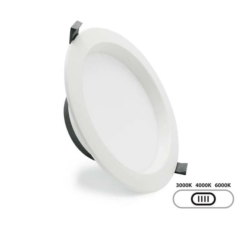 Lampo Faro da incasso LED Tondo SYDNEY TRICOLOR 35W