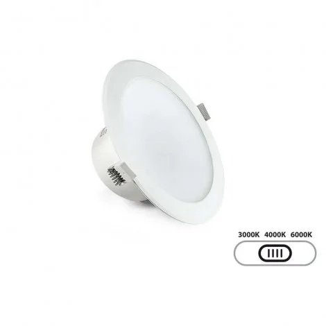 Lampo Faro da incasso LED Tondo SYDNEY TRICOLOR 17W