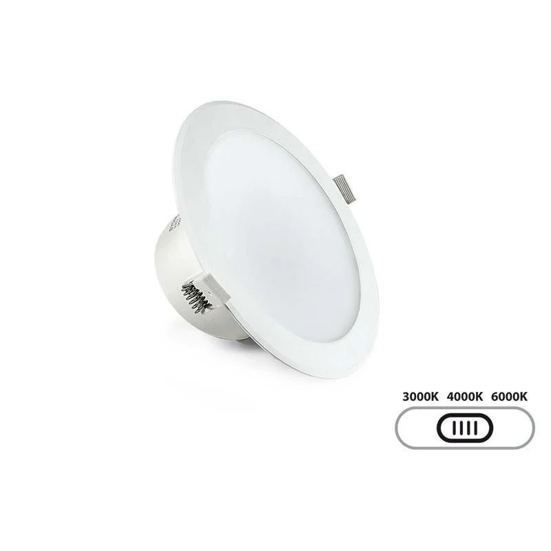 Lampo Recessed Round Downlight LED SYDNEY TRICOLOR 17W Lampo Recessed Round Downlight LED SYDNEY TRICOLOR 17W