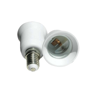 Lampo Adapter From E14 to E27 Lampholder Converter