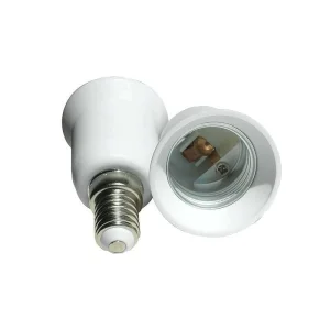 Lampo Adattatore Da E14 a E27 Convertitore Portalampada
