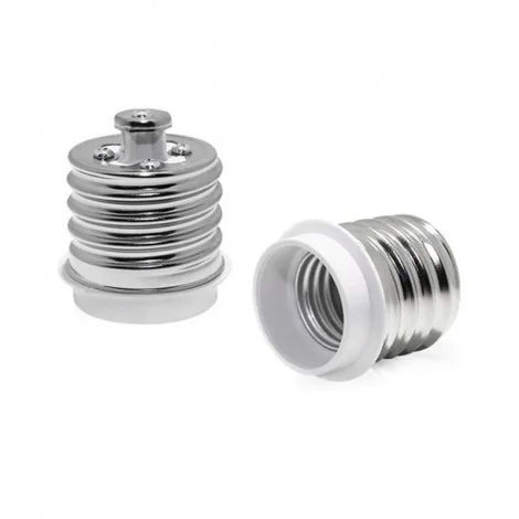 Lampo Adattatore Da E40 a E27 Convertitore Portalampada