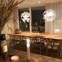 Luceplan Hope D66/12 Dismountable Suspension Lamp By Gomez Paz