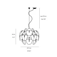 Luceplan Hope D66/18 Lampada a Sospensione Scomponibile By Luceplan Hope D66/18 Lampada a Sospensione Scomponibile By