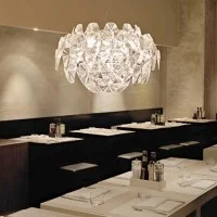 Luceplan Hope D66/42 Dismountable Suspension Lamp By Gomez Paz
