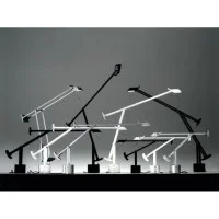 Artemide TIZIO 35 Halo Alogena Lampada da Tavolo Nero By