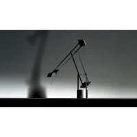Artemide TIZIO Micro Halo Alogena 20W Lampada da Tavolo Nero By