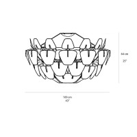 Luceplan Hope D66/30p Lampada Scomponibile da Soffitto By Gomez