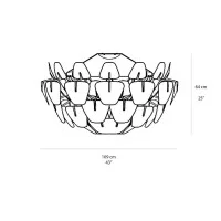 Luceplan Hope D66/30p Lampada Scomponibile da Soffitto By Gomez Luceplan Hope D66/30p Lampada Scomponibile da Soffitto By Gomez