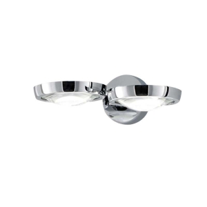 Lodes Nautilus Applique LED Lampada da Parete Cromo
