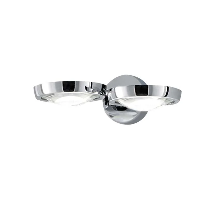 Lodes Nautilus Applique LED Lampada da Parete Cromo Lodes Nautilus Applique LED Lampada da Parete Cromo