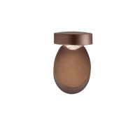 Lodes Pin Up LED Applique Wall or Ceiling Lamp Coppery Bronze