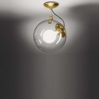 Artemide Miconos Lampada da Soffitto Dimmerabile in Cristallo