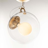 Artemide Miconos Lampada da Soffitto Dimmerabile in Cristallo