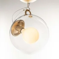 Artemide Miconos Lampada da Soffitto Dimmerabile in Cristallo