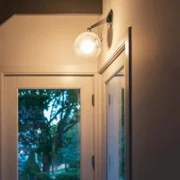 Artemide Miconos Lampada da Parete Dimmerabile in Cristallo By