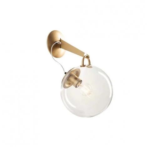 Artemide Miconos Lampada da Parete Dimmerabile in Cristallo By