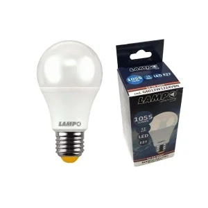 Lampo Lampadina Goccia LED 12W A60 12V 24V 1055 Lumen Luce