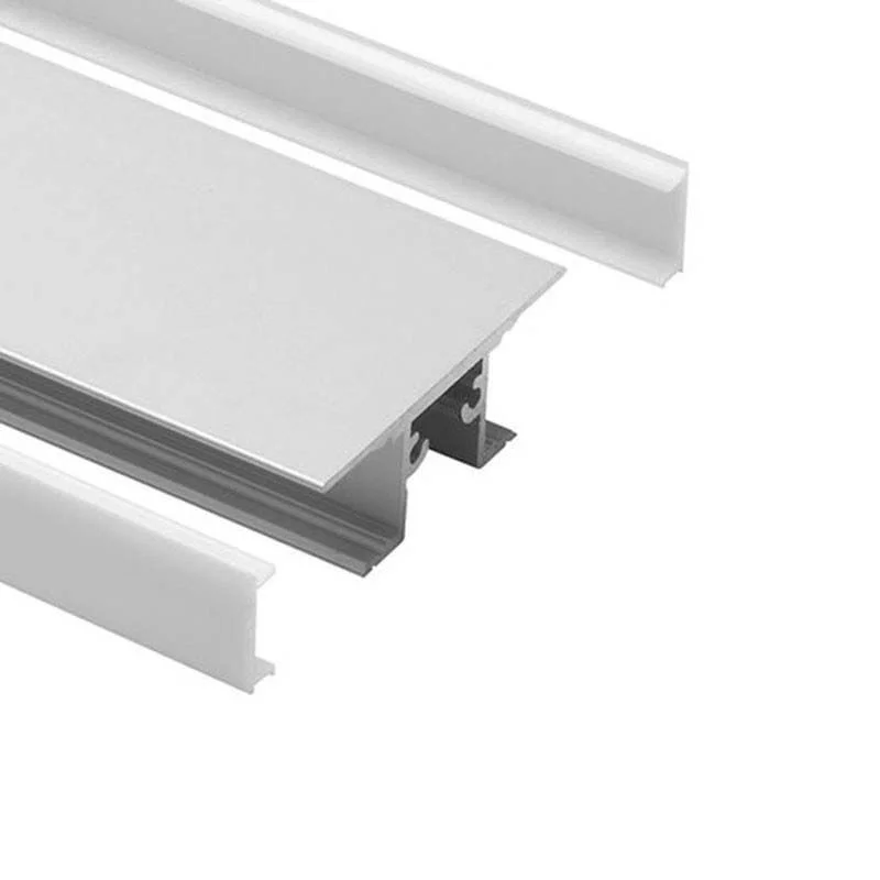 Lampo Kit Profilo Bi-Emissione Up Down In Alluminio 2 Metri A