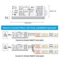 Centralina Wifi, RF 2.4G, e Tuya di Controllo per RGB+CCT