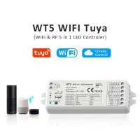 Control unit Wifi, RF 2.4G, Tuya control for RGB + CCT, RGBW Control unit Wifi, RF 2.4G, Tuya control for RGB + CCT, RGBW
