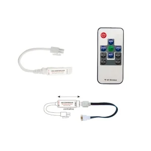 Lampo Mini Kit RGB Radiocomando + Centralina 12-24V RGB a