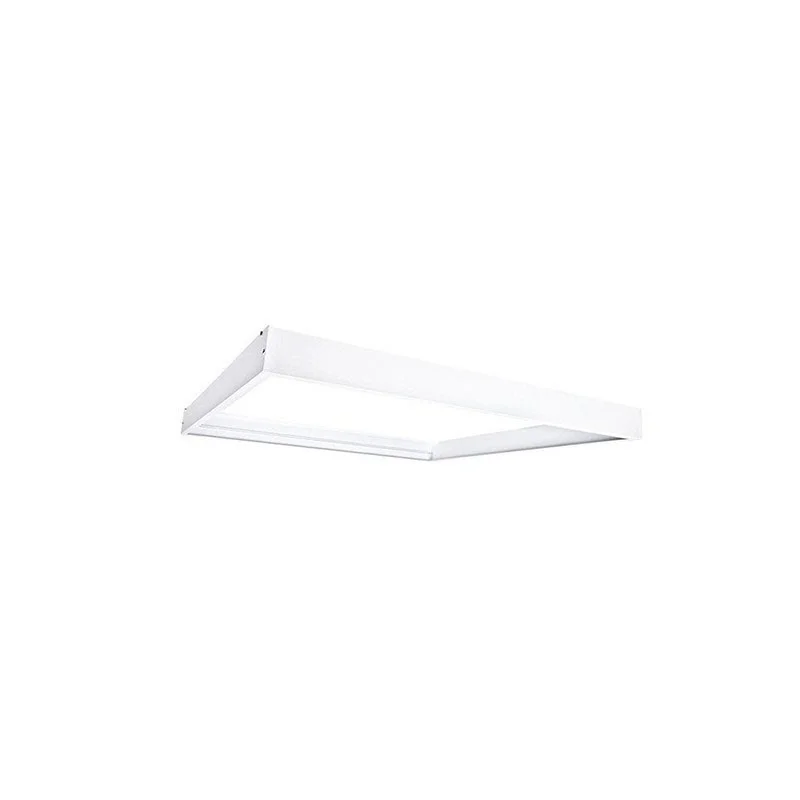 Lampo KIT Cornice Bianca Per Pannello 220x220mm LED Montaggio A Lampo KIT Cornice Bianca Per Pannello 220x220mm LED Montaggio A