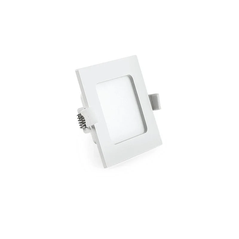 Lampo Pannello LED Da Incasso 6W 115x115mm Alimentatore Incluso Lampo Pannello LED Da Incasso 6W 115x115mm Alimentatore Incluso