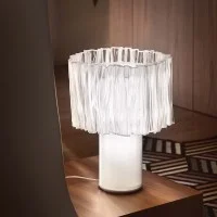 Slamp Accordéon LED Table Lamp with Double Switching for Indoor