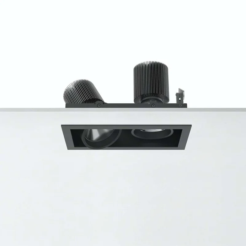 Flos Battery Trim Small 2L Adjustable Recessed LED Spotlight By Flos Battery Trim Small 2L Adjustable Recessed LED Spotlight By