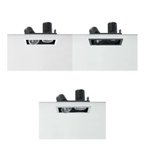 Flos Battery Trim Small 2L Adjustable Recessed LED Spotlight By