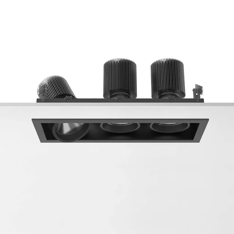 Flos Battery Trim Small 3L Faretto LED da Incasso Orientabile Flos Battery Trim Small 3L Faretto LED da Incasso Orientabile
