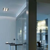 Flos Battery Trim Small 4L Square Adjustable Recessed LED
