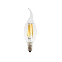 Daylight Italia Lampadina LED C35 Colpo di Vento E14 4W 2700K
