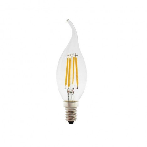 Daylight Italia Lampadina LED C35 Colpo di Vento E14 4W 2700K