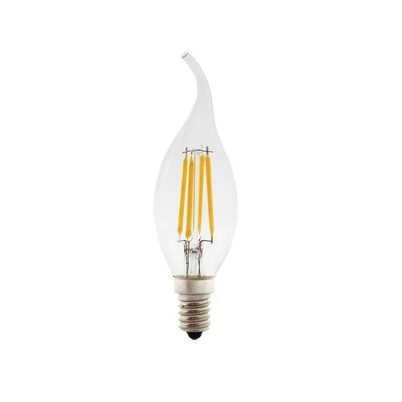 Daylight Italia Lampadina LED C35 Colpo di Vento E14 4W 2700K Daylight Italia Lampadina LED C35 Colpo di Vento E14 4W 2700K