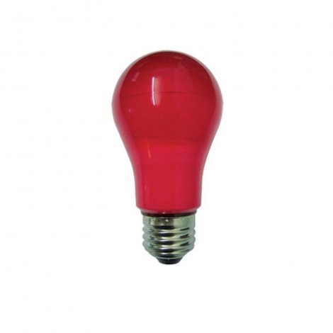 Duralamp Deco LED E27 6W A60 Red Bulb Lamp