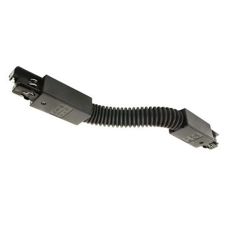 Ivela Power Coupling Black Flexible Track Three Phase Ivela Power Coupling Black Flexible Track Three Phase