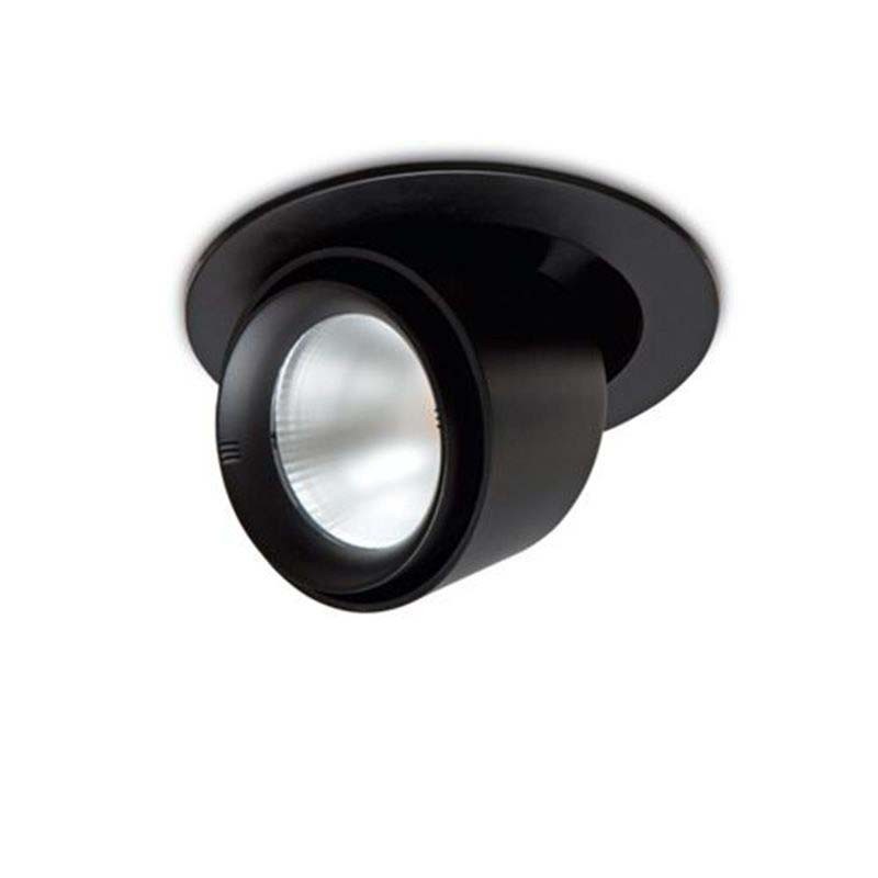 EXENIA Nio Faretto Incasso Estraibile LED 42W 3000K 5200lm Nero EXENIA Nio Faretto Incasso Estraibile LED 42W 3000K 5200lm Nero