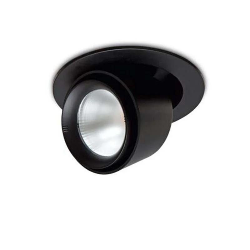 EXENIA Nio Faretto Incasso Estraibile LED 42W 3000K 5200lm Nero EXENIA Nio Faretto Incasso Estraibile LED 42W 3000K 5200lm Nero