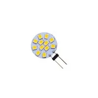 Lampo Led 12 SMD Round Chip Bulb G4 1.8W-15W 12V AC/DC