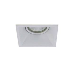 MOLVENO LIGHTING Glam Square Recessed Downlight Aluminum White