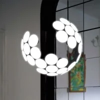 Artemide Scopas Suspension Lamp Dimmable App Compatible By Neil