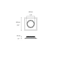 Flos Circle of Light D300 Sistema Circolare a LED 12 Spot da