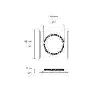 Flos Circle of Light D600 Sistema Circolare a LED 24 Spot da