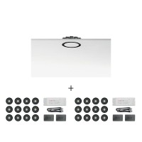 Flos Circle of Light D600 Recessed Circular System with 24 Spot